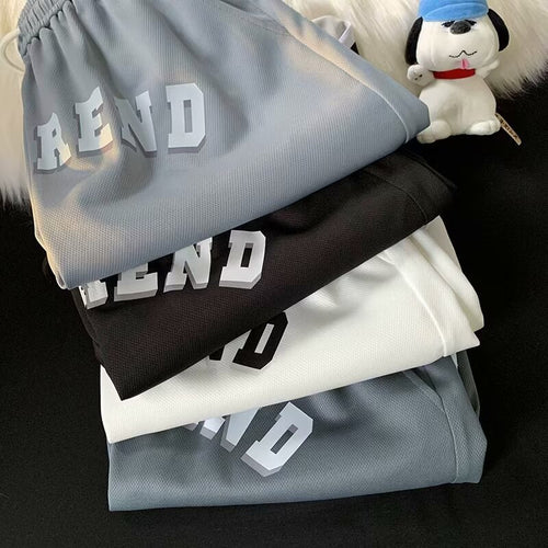 Basketball Shorts Men's American-style Training Pants Trendy Brand High Street Pants Summer Thin Loose Sports Casual Pants