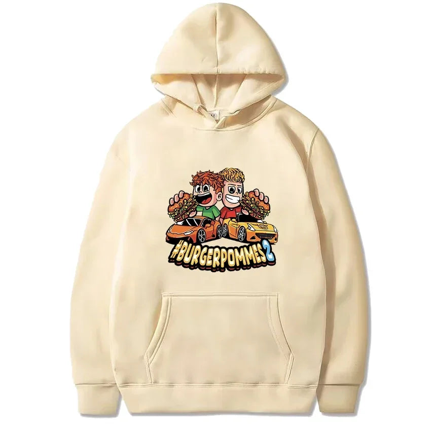 Volcom men's hoodie long-sleeved sweatshirt Hip-hop fashion casual street outdoor autumn and winter sportswear